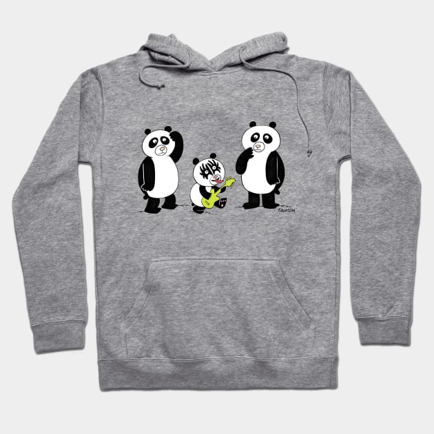 Kiss Panda Hoodie by Quatsch